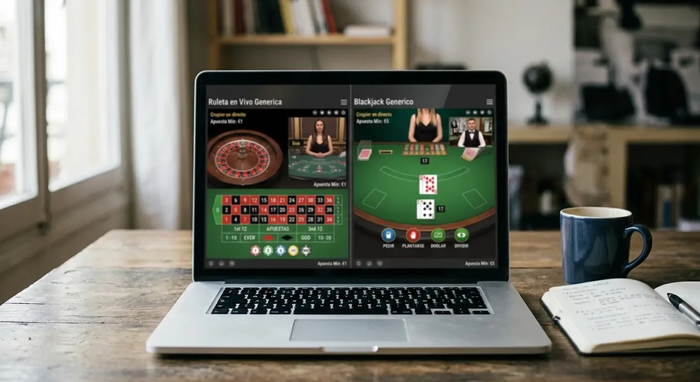 Comparación sobria de mesas de casino en vivo y límites de juego